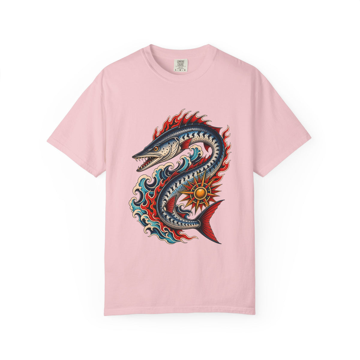 Fire Red Barracuda Graphic Tee