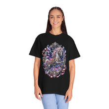 Chrome Carousel Horse Baroque T-Shirt Graphic