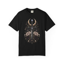 Gothic Botanical Dagger T-Shirt Graphic