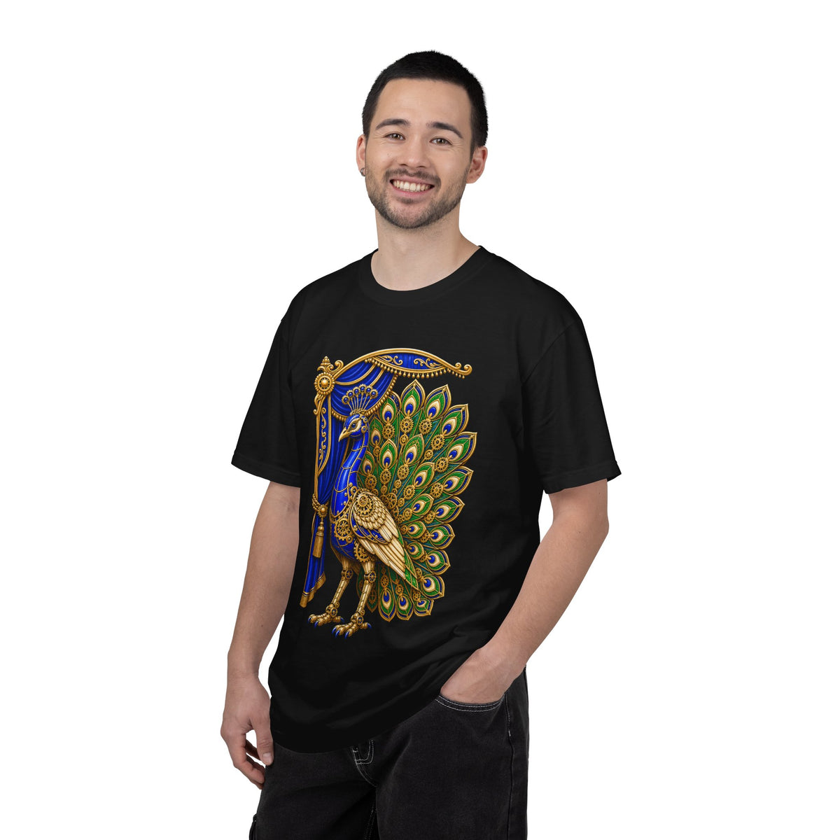 Midnight Peacock Automaton Opera Graphic Tee