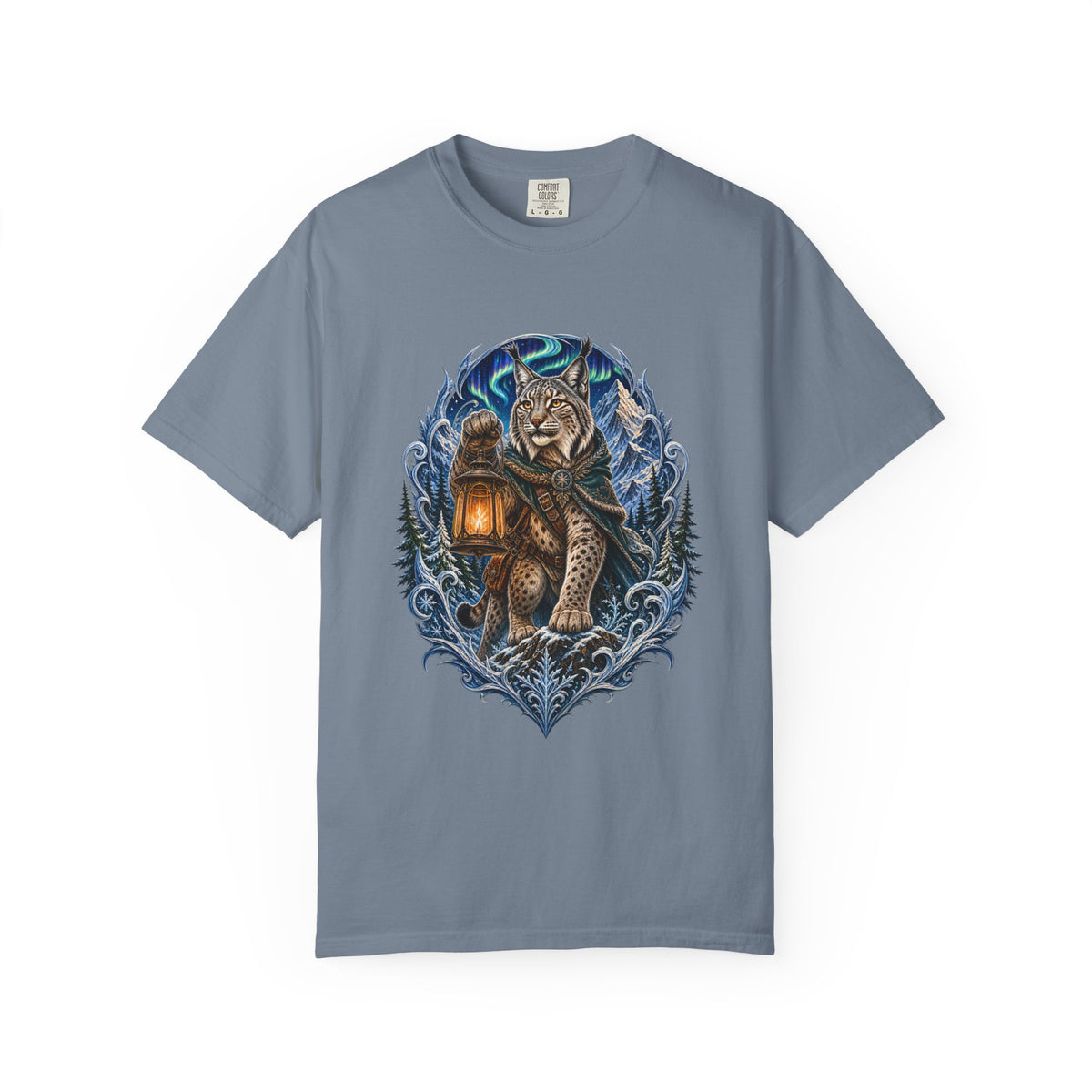 Alpine Lynx Lantern T-Shirt Graphic