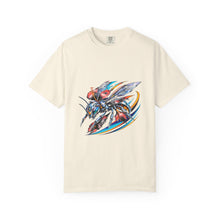 Chrome Hibiscus Hornet Racer Graphic Tee