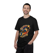 Checkerboard Comet Ferret Graphic Tee