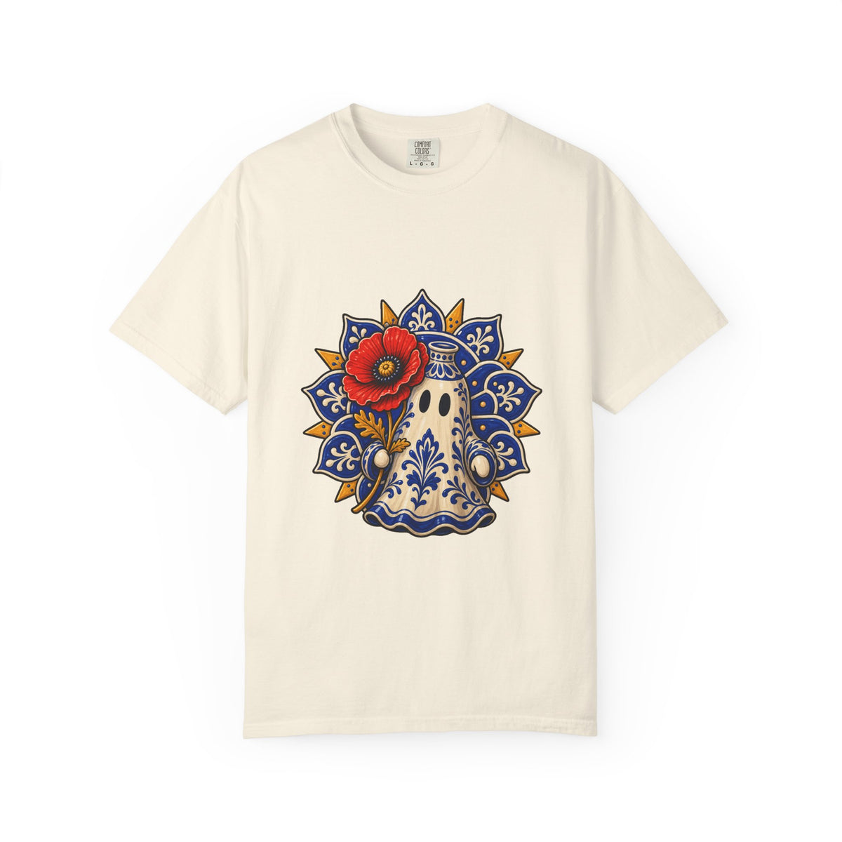 Cobalt Ceramic Ghost Graphic Tee