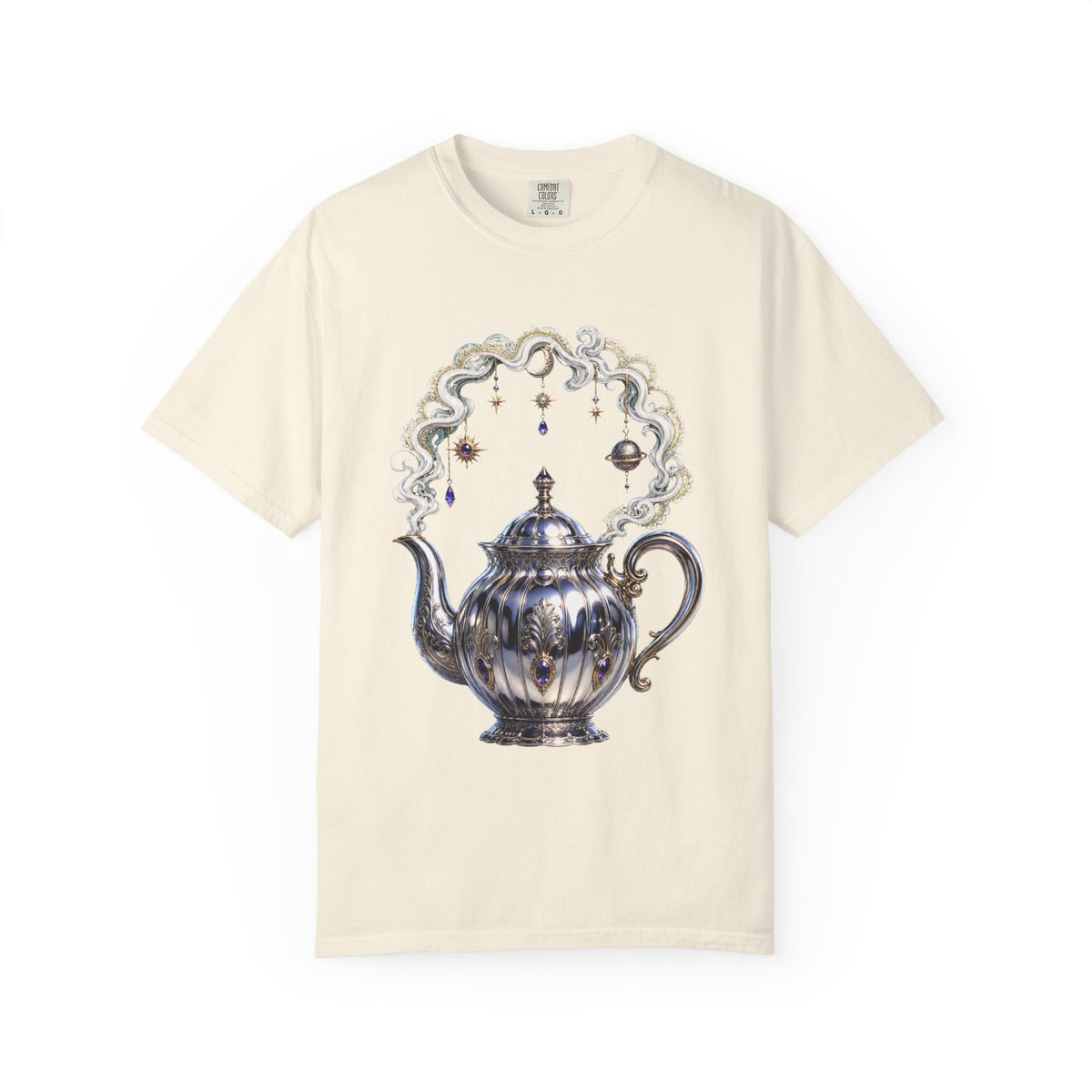Chrome Lace Oracle Teapot T-Shirt Graphic