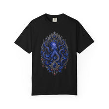 Gothic Blueberry Octopus Reliquary T-Shirt Graphic