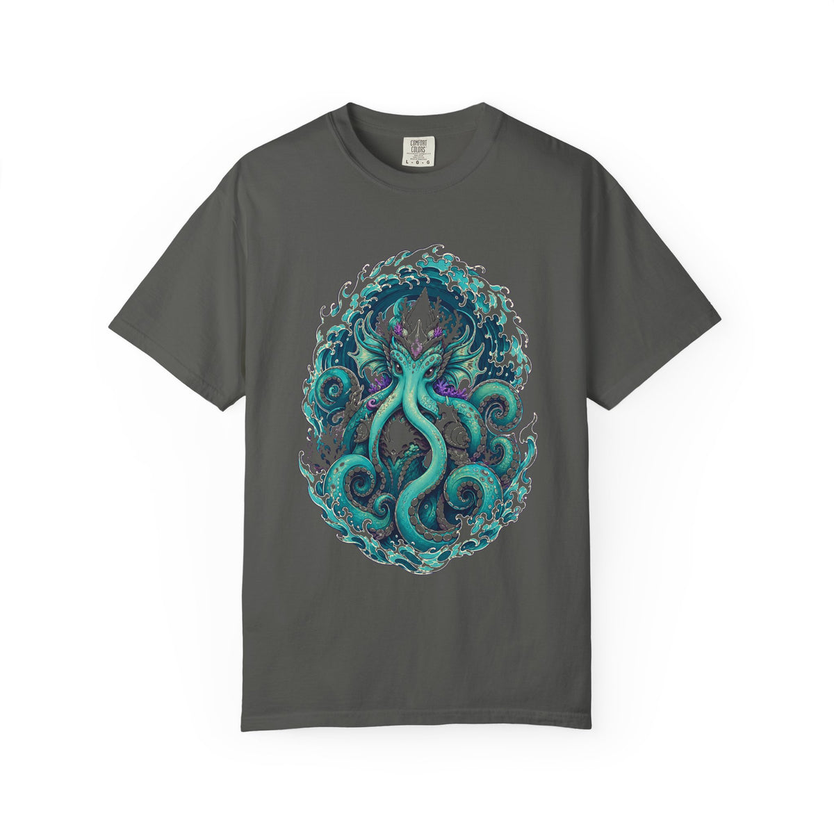 Surfcore Tide Kraken Screenprint T-Shirt Graphic
