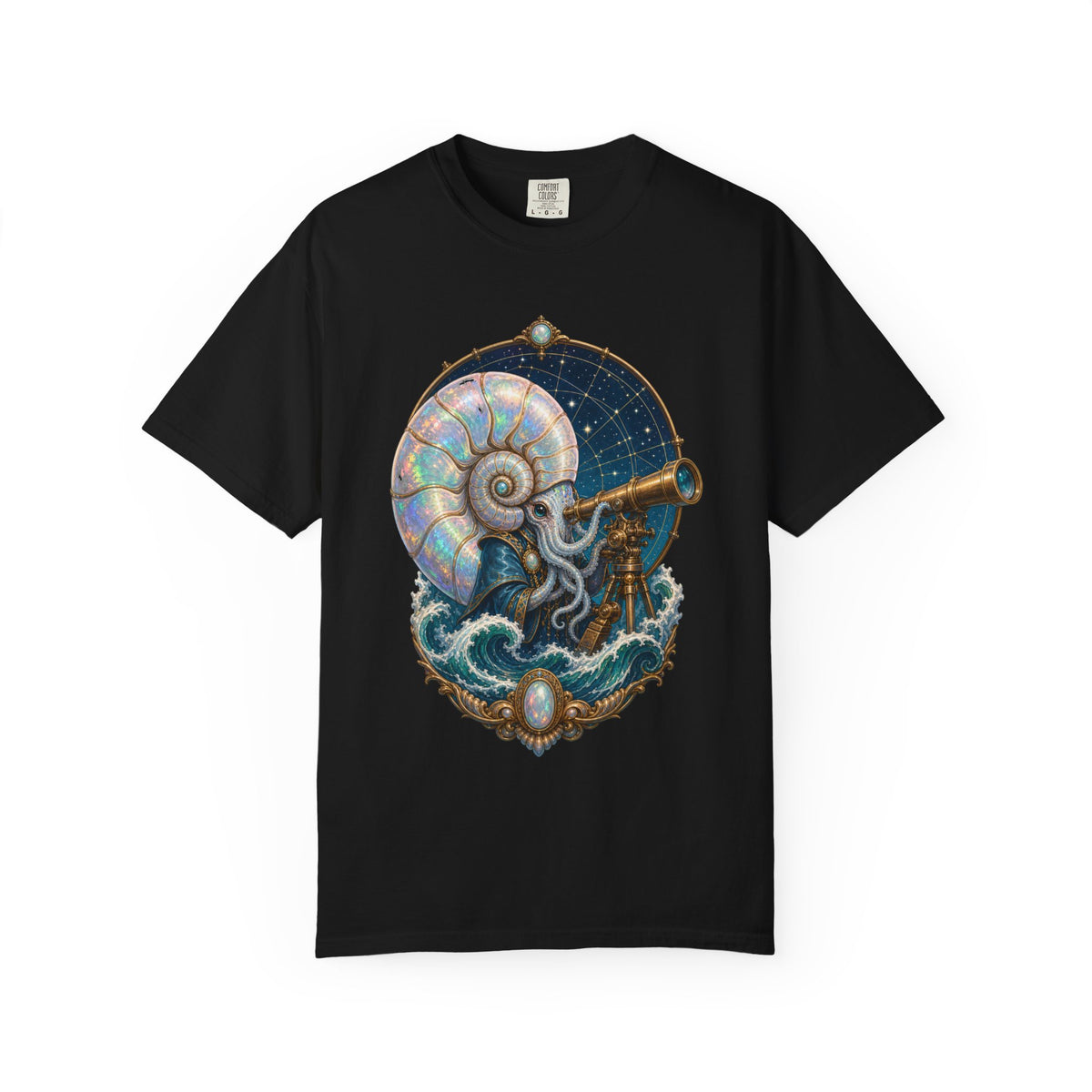 Opal Nautilus Astronomer Graphic Tee