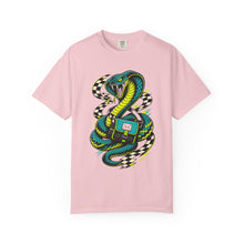 Neon Checker Cobra Courier Graphic Tee