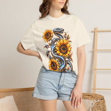 Chrome Sunflower Serpent Graphic Tee