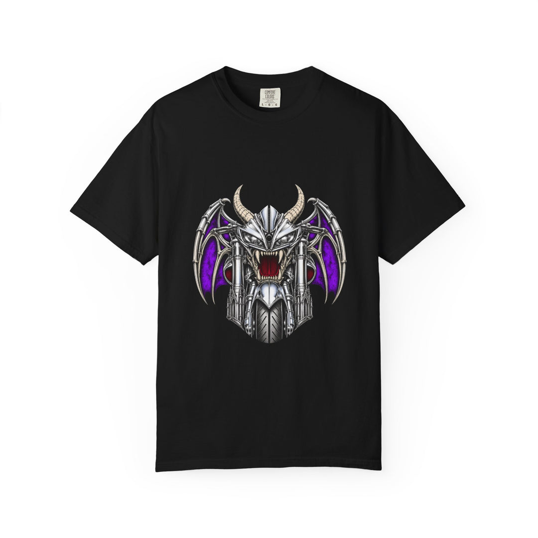 Chrome Chimera Gothic Motorcycle Graphic Tee