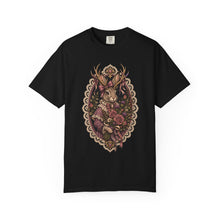 Ribbon Lace Jackalope Florist T-Shirt Graphic