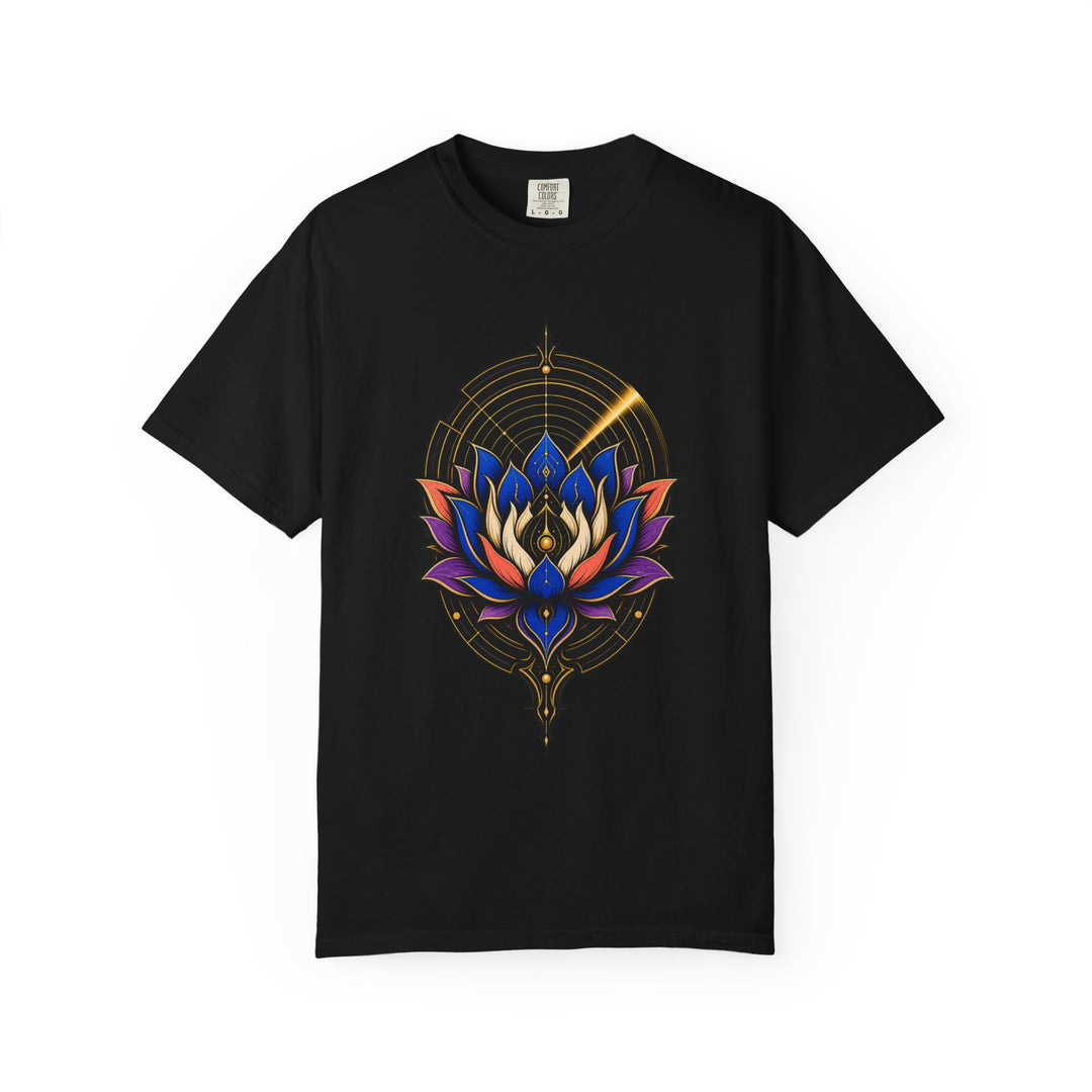 Midnight Lotus Radar Graphic Tee