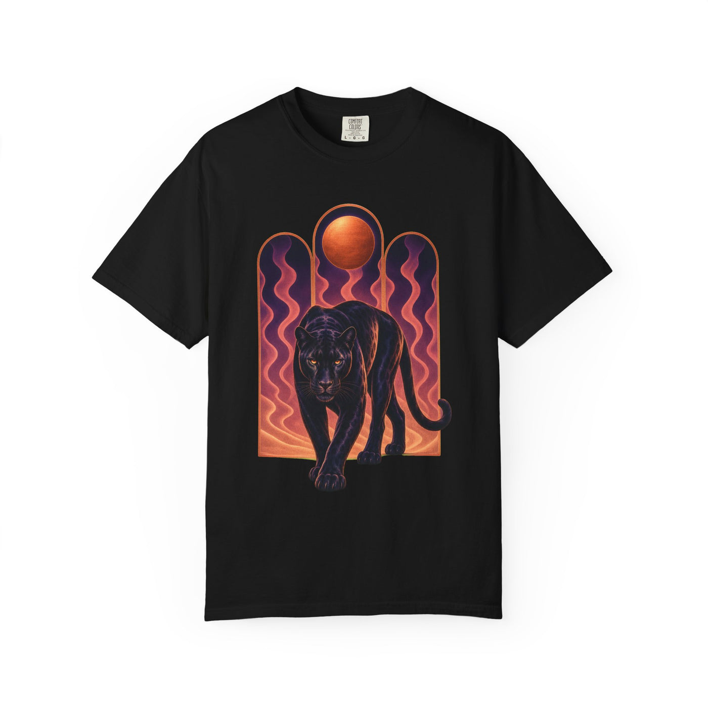 Mirage Panther Desert Airbrush Graphic Tee