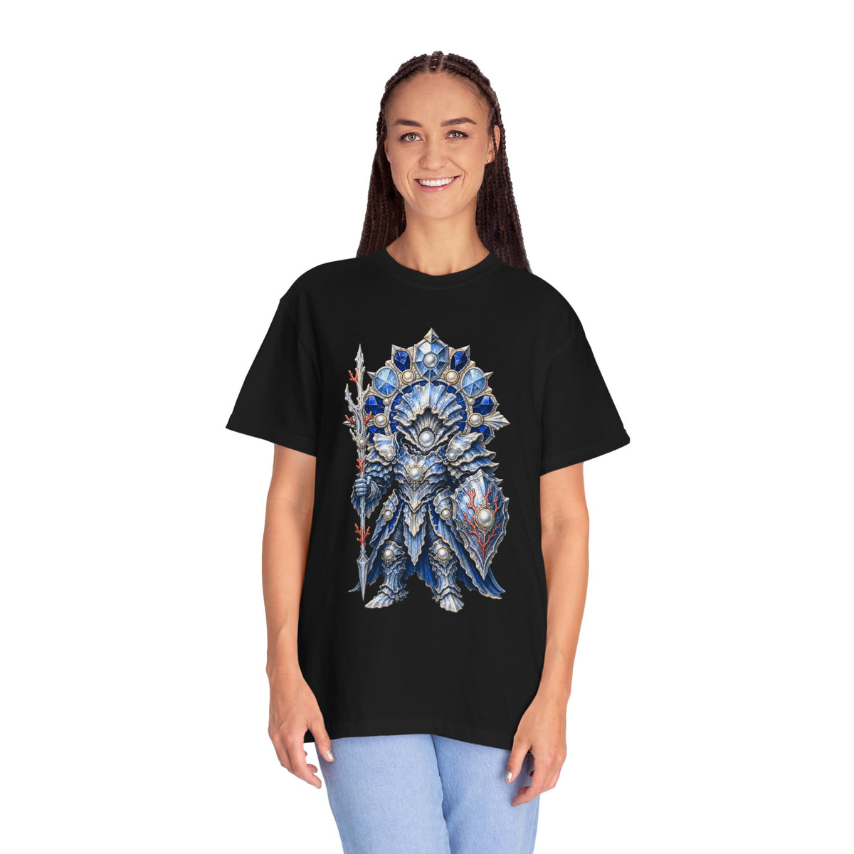Cool Blue Oyster Knight Reliquary Graphic Tee