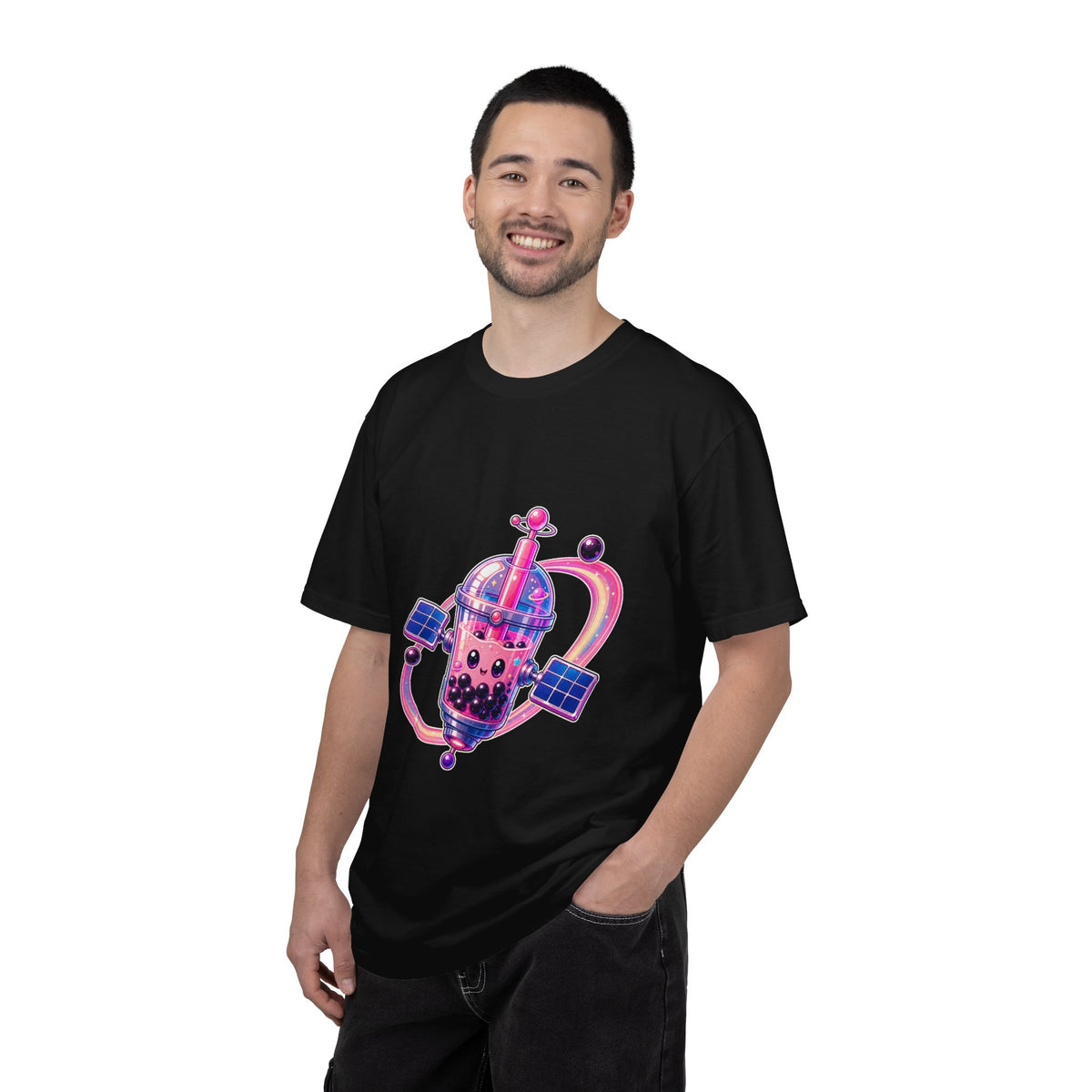 Gummy Aliencore Bubble Tea Satellite T-Shirt Graphic
