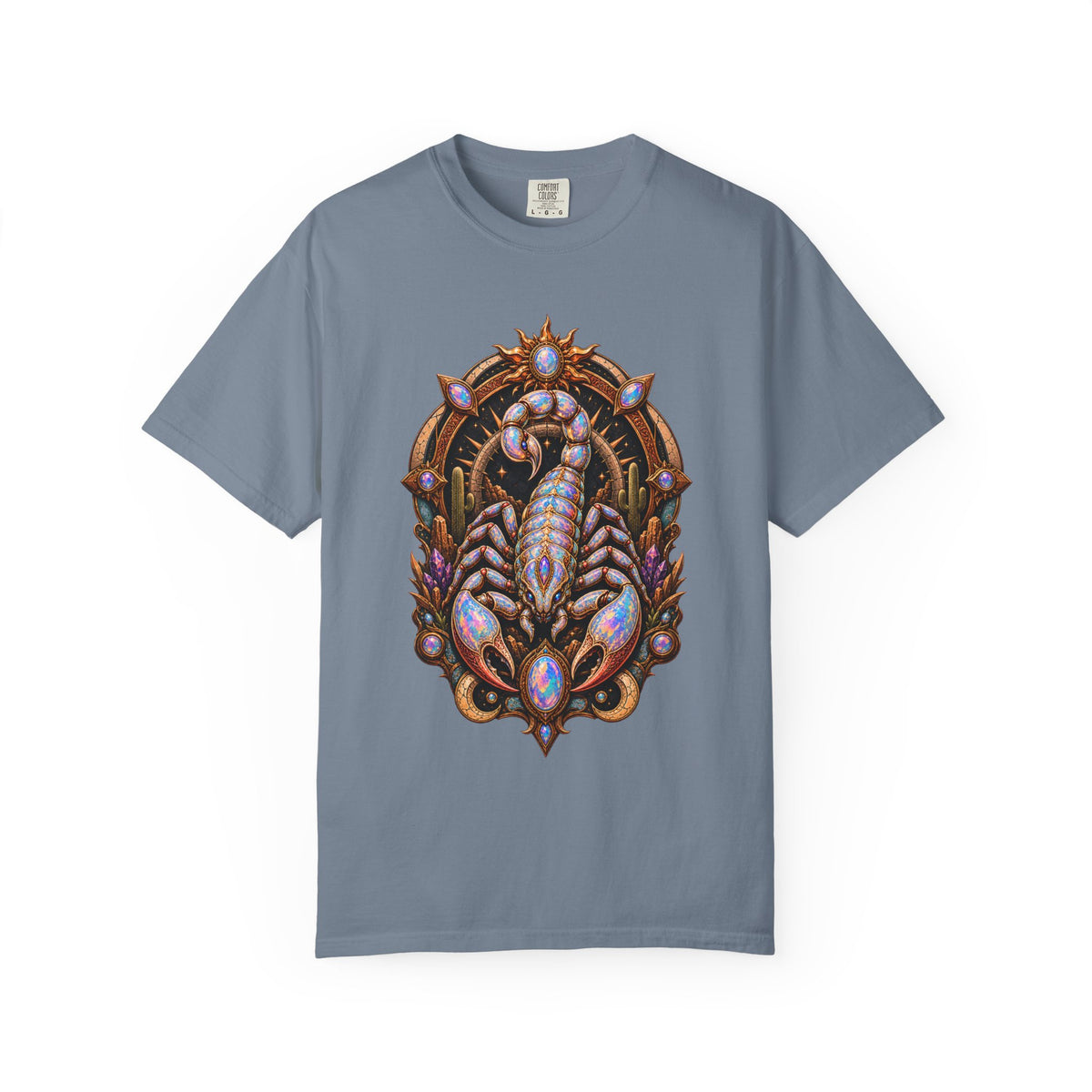 Opal Desert Scorpion Talisman T-Shirt Graphic