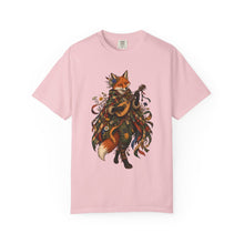 Plaid Meadow Fox Bard Graphic Tee