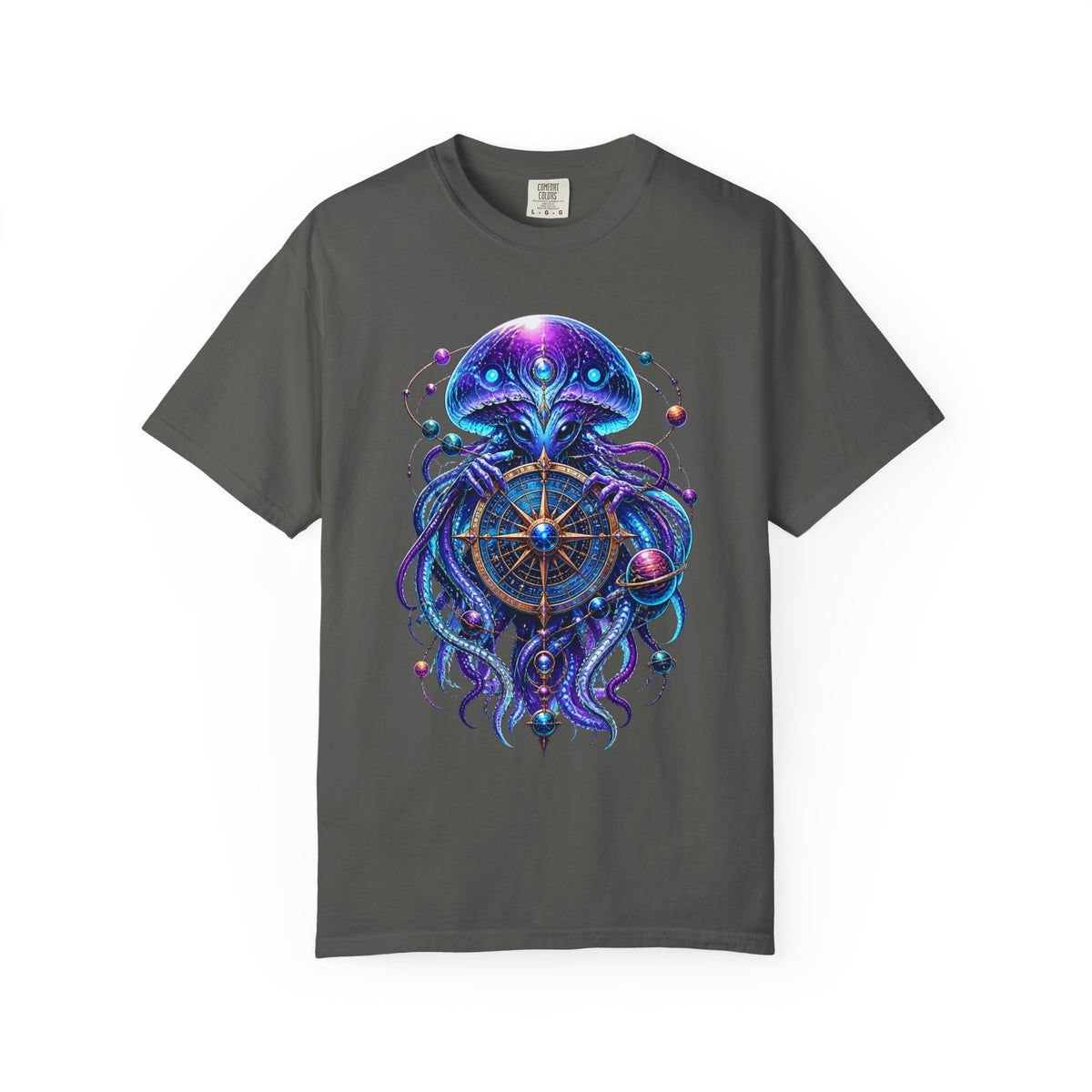 Alien Jellyfish Navigator Graphic Tee