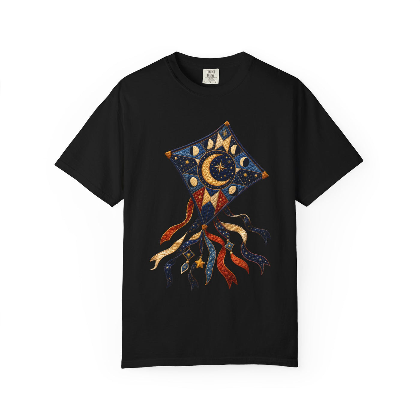 Quilted Celestial Kite T-Shirt Graphic