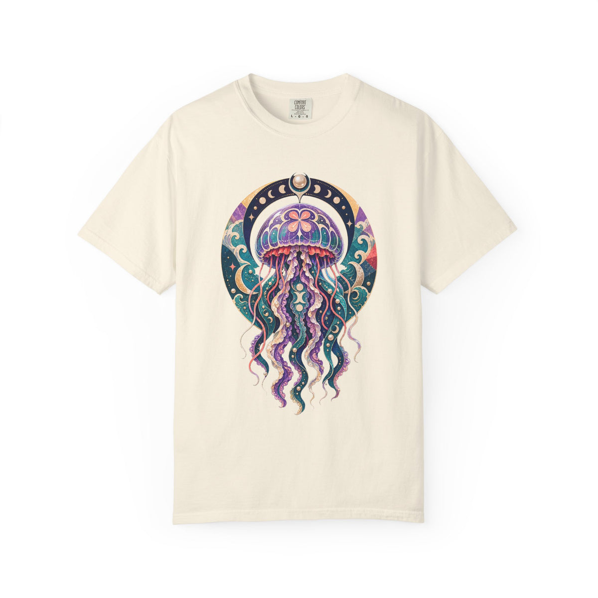 Moon Jellyfish Oracle Graphic T-Shirt
