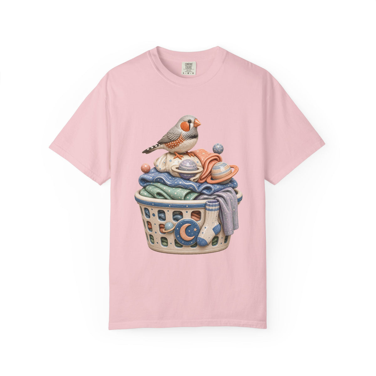 Aliencore Ceramic Laundry Finch T-Shirt Graphic
