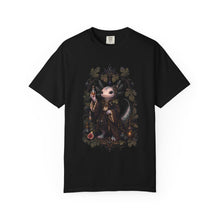 Gothic Fig Axolotl Alchemist Graphic Tee