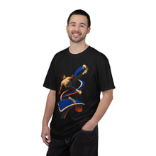 Curved Table Scissor Kick Sport-Luxe Graphic Tee