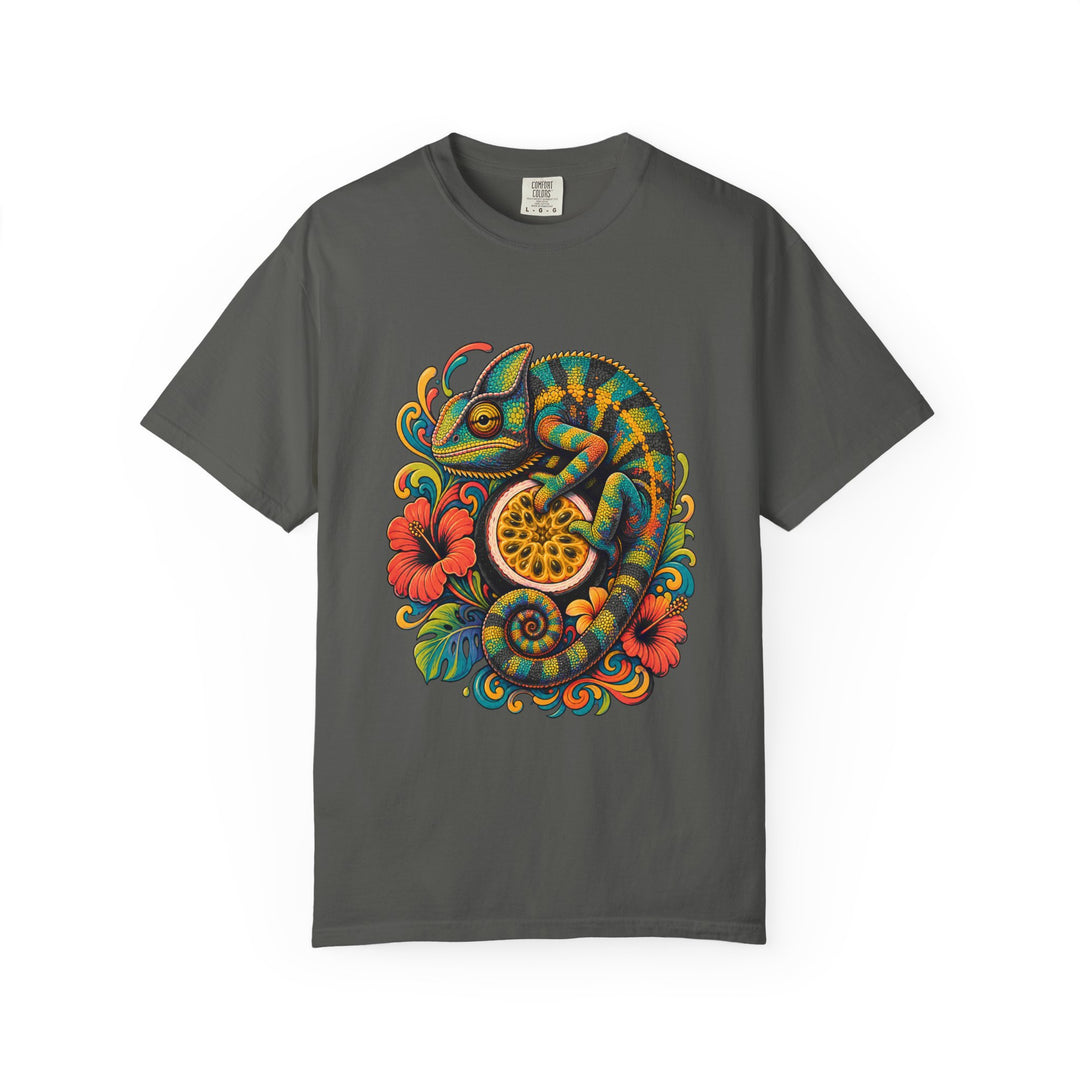 Psychedelic Passionfruit Chameleon Graphic Tee