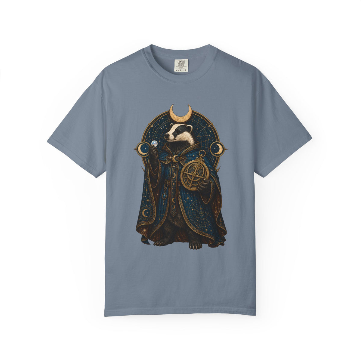 Badger Astronomer Graphic Tee
