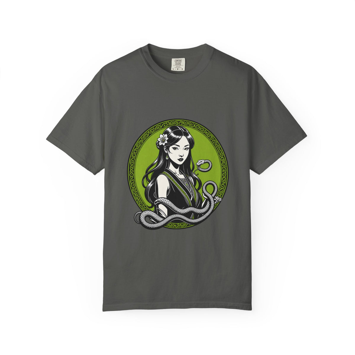 Serpent Emblem Portrait T-Shirt Graphic
