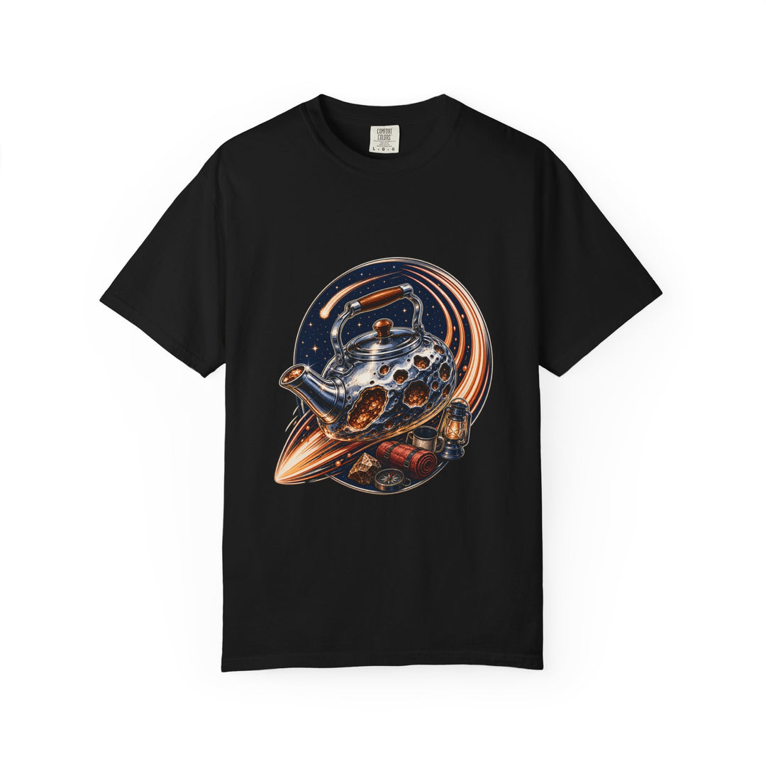 Chrome Camping Kettle Comet T-Shirt Graphic
