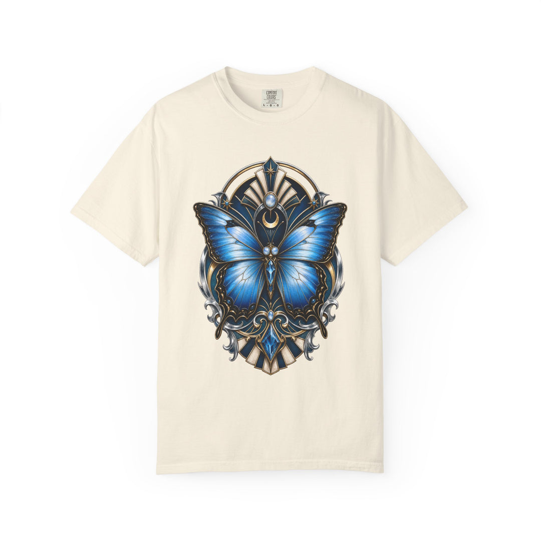 Neo Deco Blue Morpho Oracle Graphic Tee
