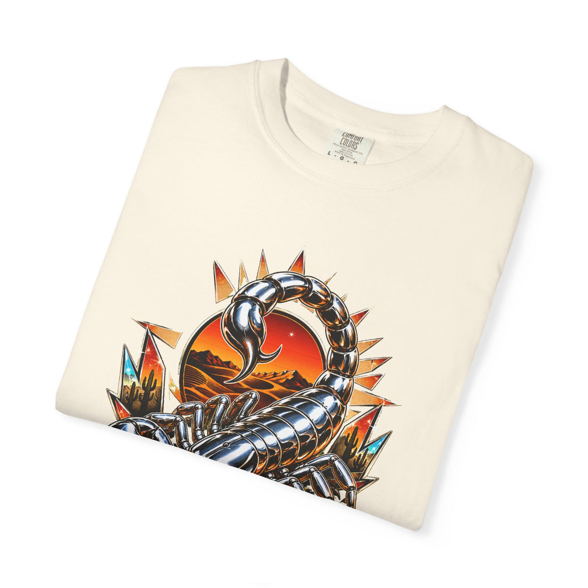 Chrome Desert Scorpion Graphic Tee