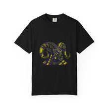 Acid Plaid Ram Risograph Graphic Tee