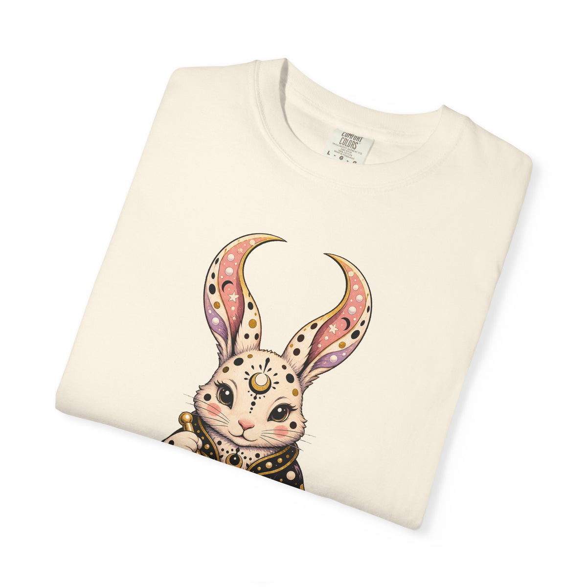 Polka Dot Moon Rabbit Graphic Tee
