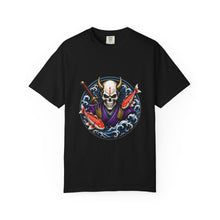 Horned Skull Koi Crest T-Shirt Graphic