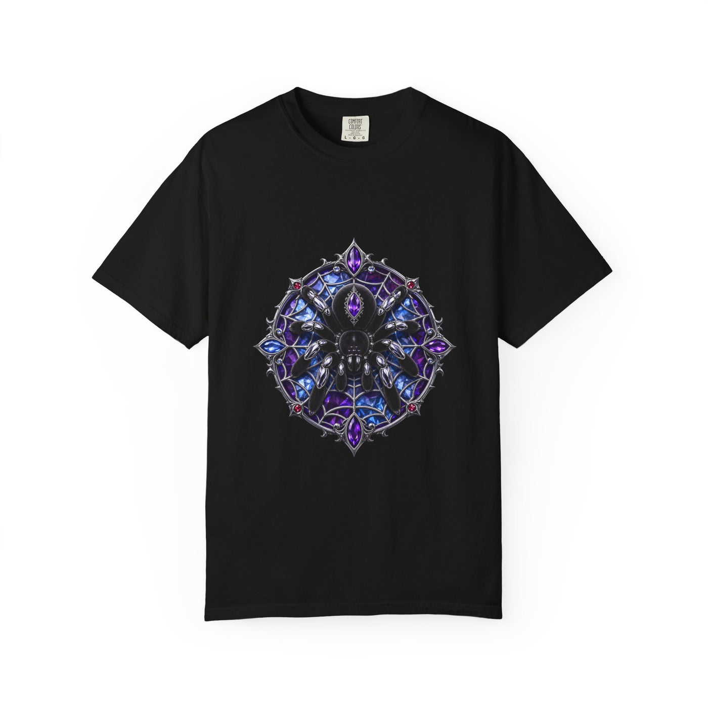 Chrome Velvet Tarantula Graphic Tee