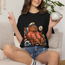Deck Stripe Capybara Navigator Graphic Tee