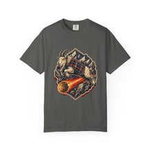 Plaid Meteor Mountain Goat Graphic Tee