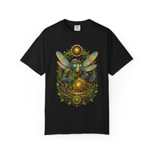 Solar Punk Dragonfly Mechanic T-Shirt Graphic