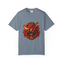 Chili Pepper Dragon Kitchen Crest T-Shirt Graphic