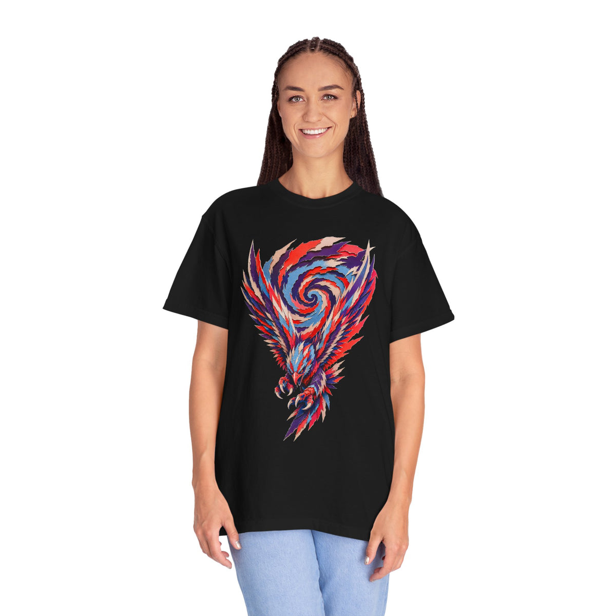 Tempest Raptor Cut-Paper Graphic Tee