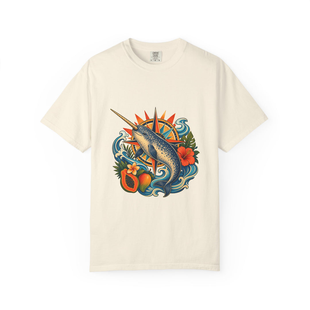 Paprika Compass Narwhal Graphic Tee