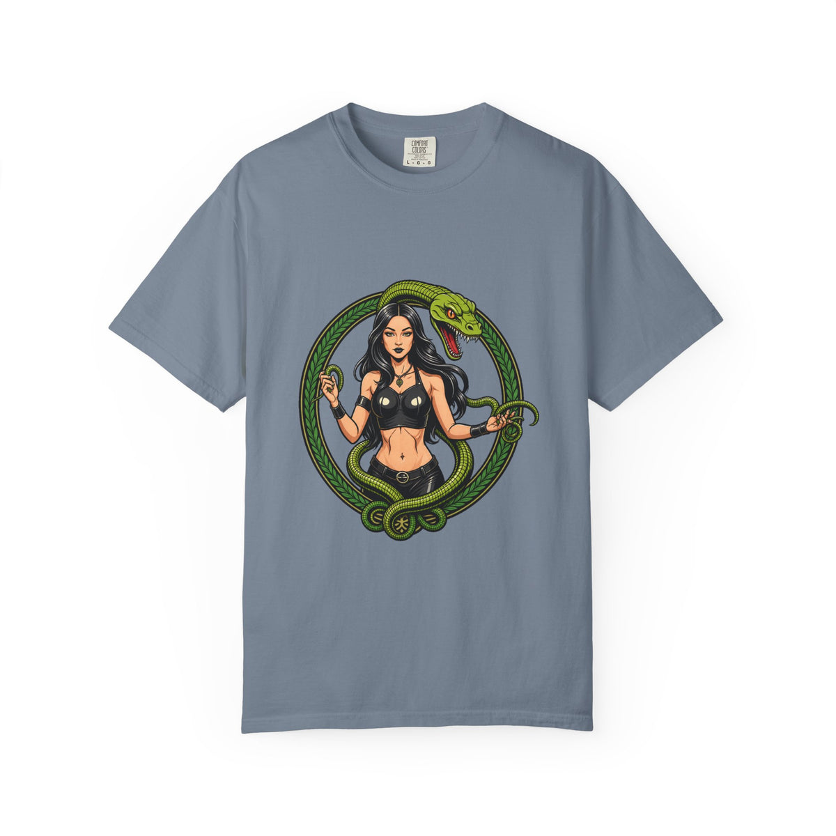 Serpent Ring Portrait T-Shirt Graphic