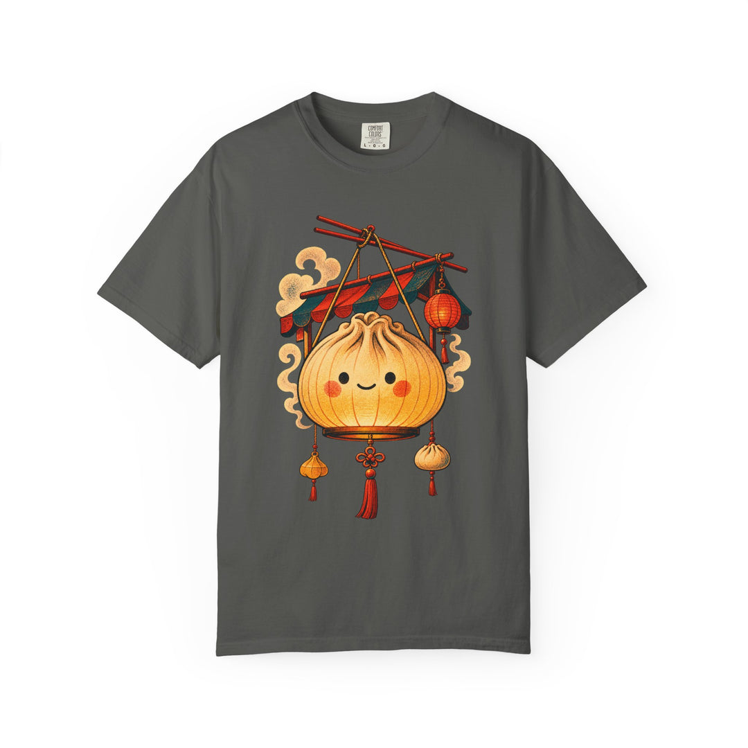 Risograph Night Market Dumpling Lantern T-Shirt Graphic