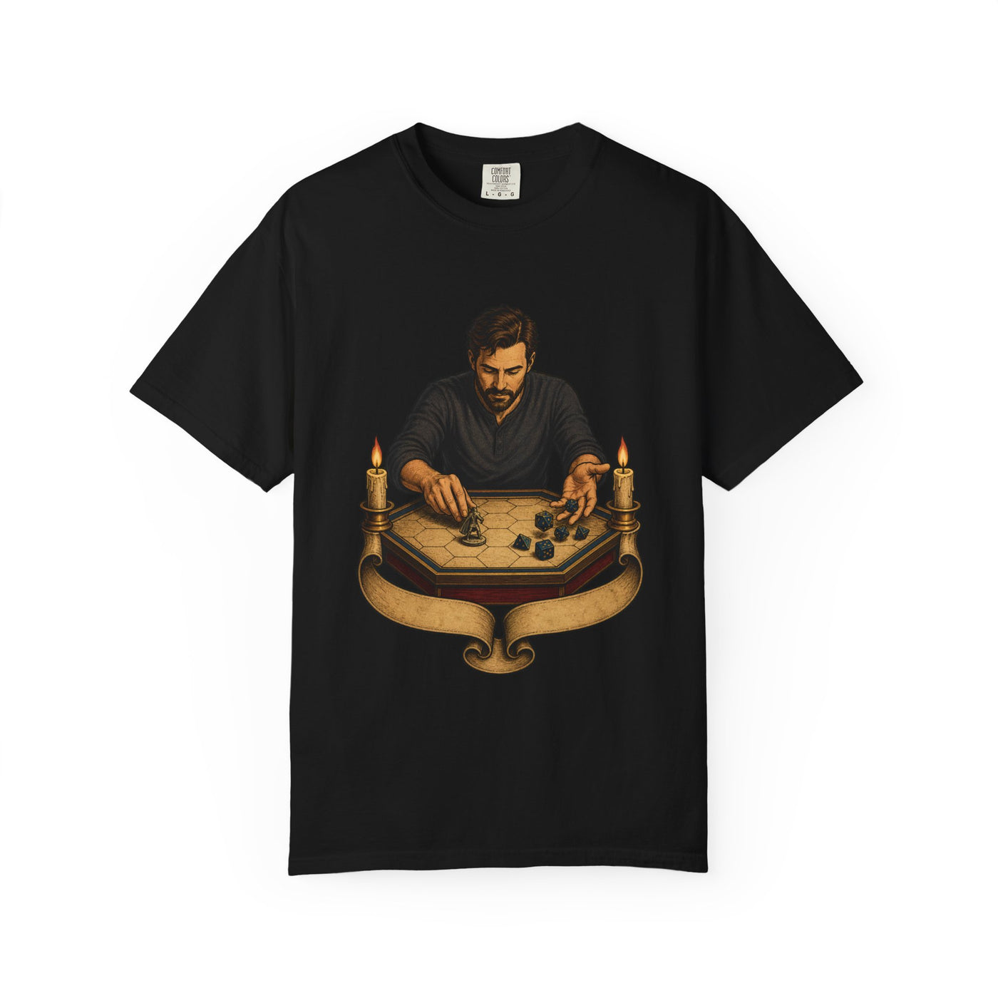 Map Table Game Master Graphic Tee