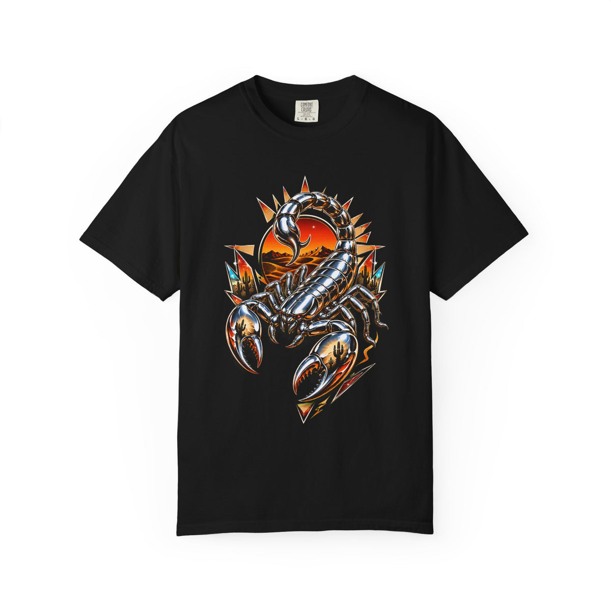 Chrome Desert Scorpion Graphic Tee