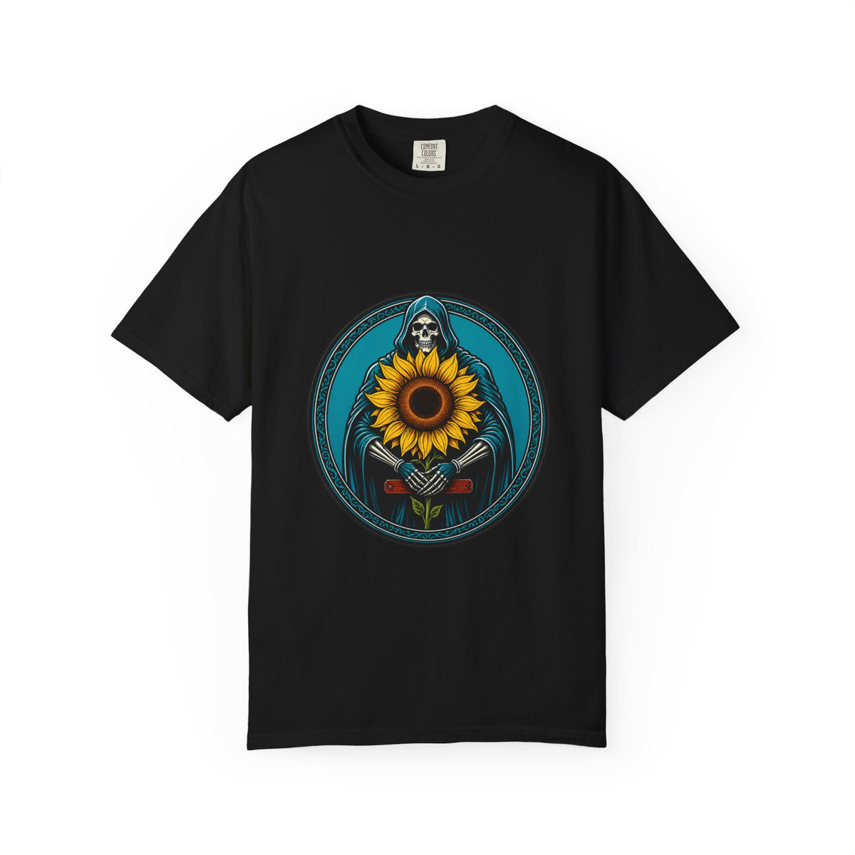 Sunflower Reaper Crest T-Shirt Graphic