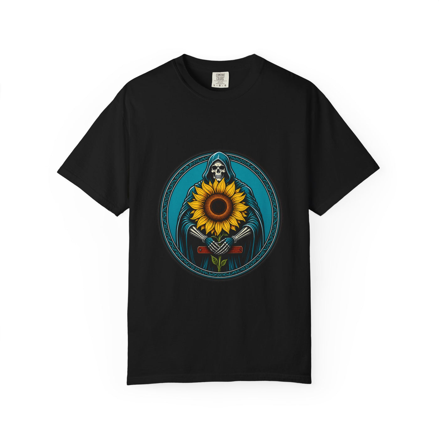 Sunflower Reaper Crest T-Shirt Graphic